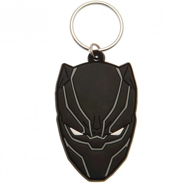 Gumowy brelok Black Panther