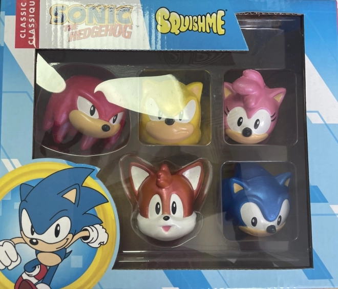 Mini SquishMe Sonic – kolekcjonerski zestaw 5 figurek