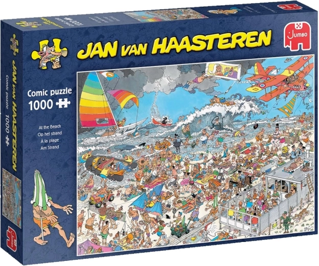 JUMBO Puzzle Jan van Haasteren Na plaży 1500 elementów