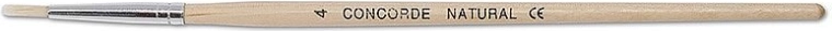 Pędzel CONCORDE Natural okrągły nr 4