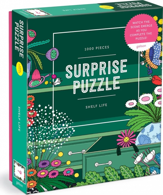 GALISON Surprise puzzle życie na półce 1000 elementów