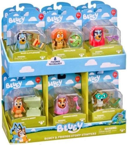 Figurka Bluey: Start zabawy - mix