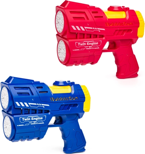 Woobly Boobly pistolet do baniek mydlanych z efektami świetlnymi i ładowaniem USB