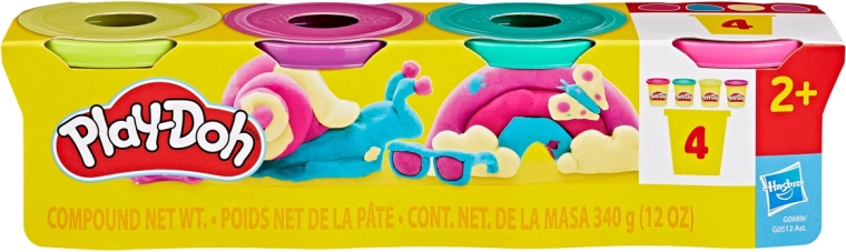 Play-Doh zestaw plasteliny 4×85 g