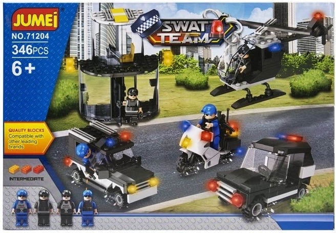 Jumei zespół SWAT – służby jednostki specjalnej (346 elementów) - 1 szt.
