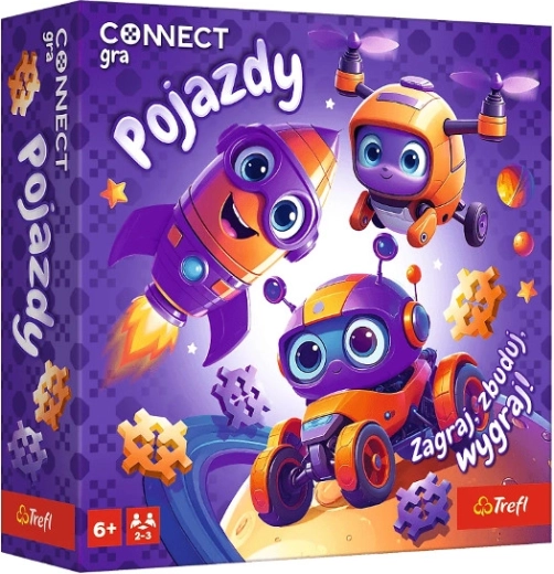 Gra planszowa Connect Pojazdy