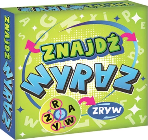 Znajdź słowo – gra karciana z układaniem liter
