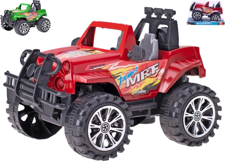 Samochód terenowy z napędem ciernym 17 cm