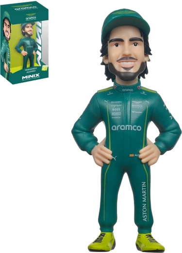 Minix kolekcjonerska figurka Fernando Alonso (Aston Martin) - 1 szt.