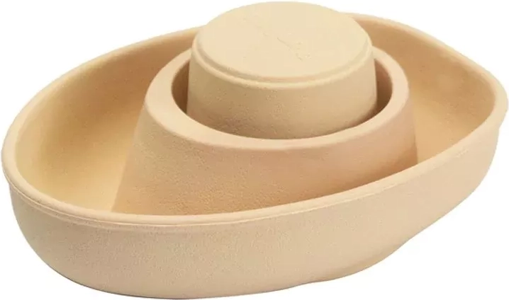 Pomarańczowa gumowa łódka PlanToys