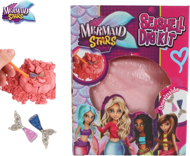 Kreatywny zestaw wydrap ozdobę syreny Mermaid Stars - 1 sztuka