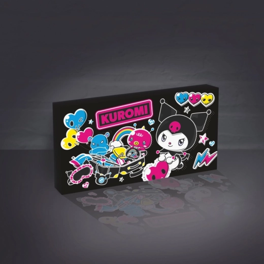 Świecący obraz KUROMI – neonowa dekoracja na ścianę