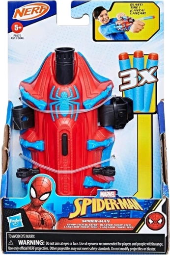 Rękawica Nerf Spider-Man z piankową wyrzutnią na nadgarstek