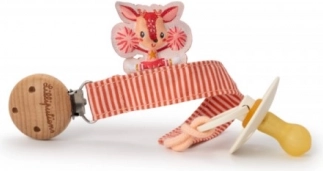 Lilliputiens - klips na smoczek z jelonkiem Stelą