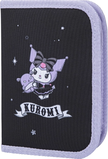 Baagl szkolny piórnik jednopoziomowy Kuromi Fortune Dream GRS