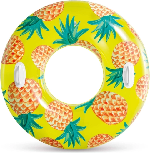 Nadmuchiwany pływak ananas 107 cm Intex