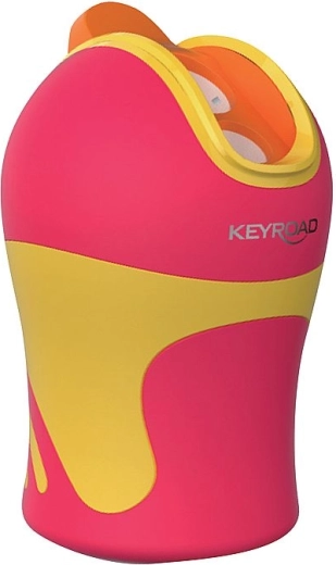 Temperówka Keyroad Color z podwójnym otworem i pojemnikiem