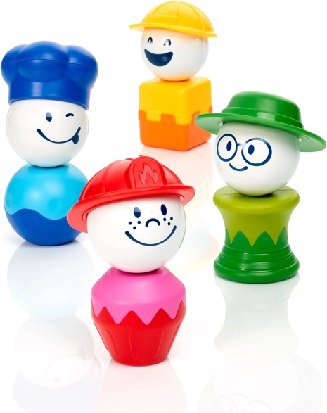 SmartMax Moji pierwsi ludzie – magnetyczna układanka 12 szt.