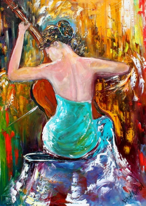 Puzzle ENJOY Rapsodia w niebieskim 1000 kawałków