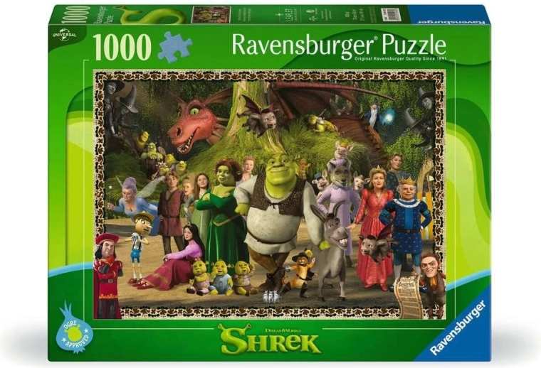Puzzle Ravensburger Shrek: ponadczasowa klasyka 1000 elementów