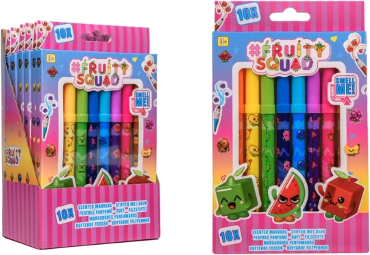 Pachnące flamastry 10 szt.