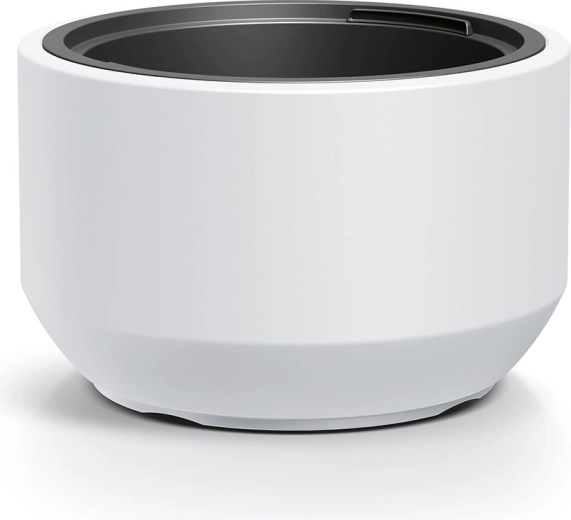 Donica z wkładem 39 cm biała HEOS