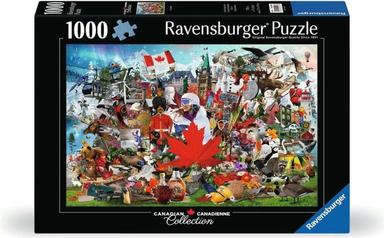 Ravensburger Puzzle Canadian Collection: Ó, Kanado 1000 elementów