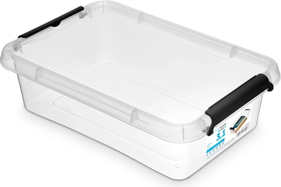 Pojemnik do przechowywania Simplestore z pokrywką 3,1 l (29 × 20 × 8 cm)
