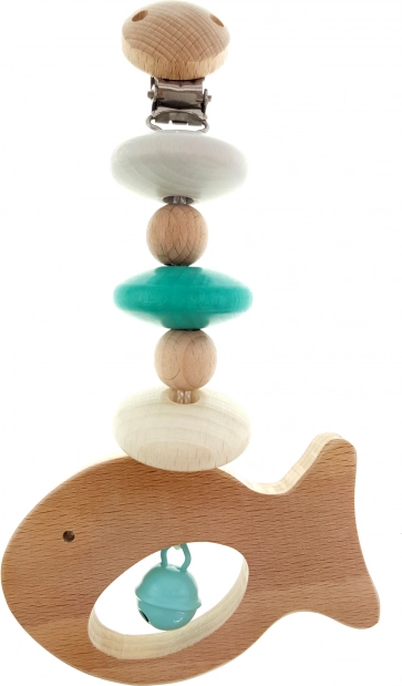 Klip do wózka Rybka Turkusowa