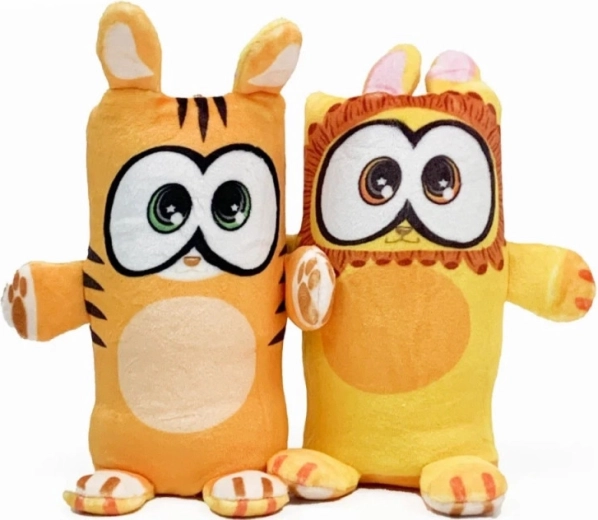 Pluszowa zabawka Dublusie – dwustronny tygr/lew