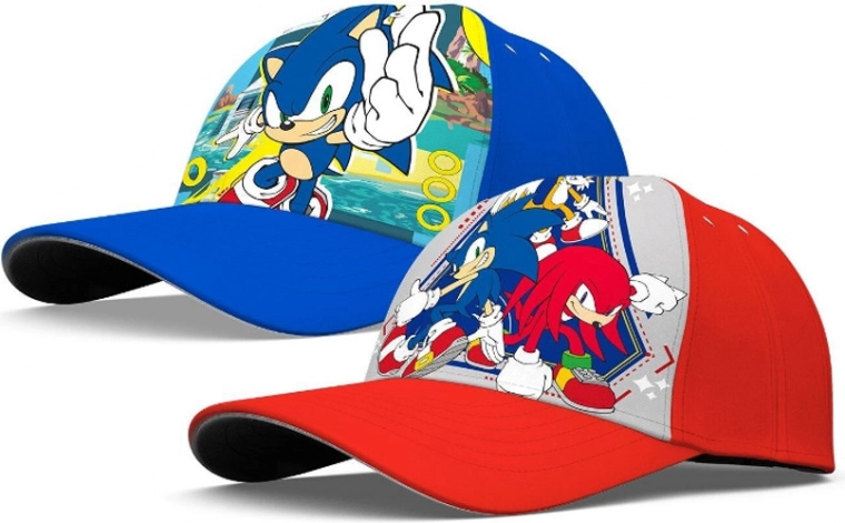 Czapka z daszkiem SONIC dla dzieci 52/54 cm