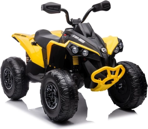 Elektryczny dziecięcy quad CAN-AM Renegade żółty