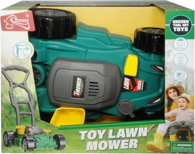 Dziecięca kosiarka do trawy ze światłami i dźwiękami