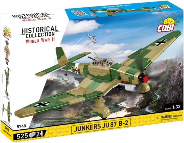Zestaw do budowy samolotu Junkers Ju 87 B-2 STUKA 1:32