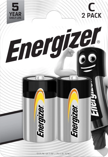 Energizer Everyday baterie alkaliczne C (LR14) 1,5 V, 2 szt.