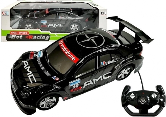 Wyścigowe auto RC 1:16 czarne