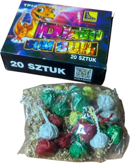 Mega strzelające kulki - 20 kulek
