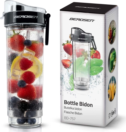 Sportowa butelka z ustnikiem 570 ml BERDSEN