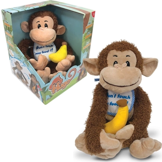 Małpka Hugo – pluszowa małpka z bananem