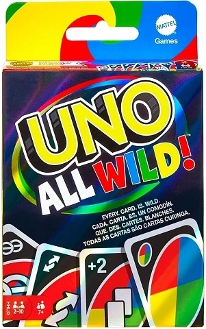 Mattel Uno All Wild – gra karciana