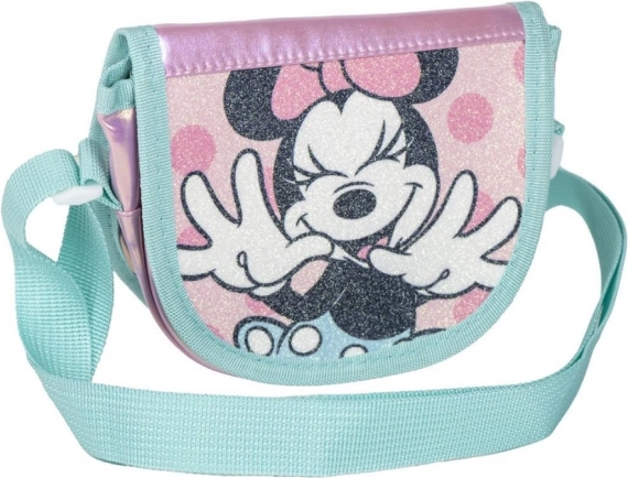Torebka na ramię z klapką Minnie