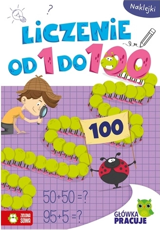 Główka pracuje: liczenie od 1 do 100