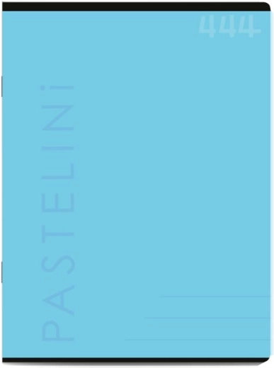 Zeszyt A4 PASTELINI niebieski, w linie 40 kartek