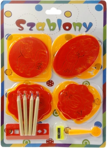 Zestaw szablonów do rysowania dla dzieci