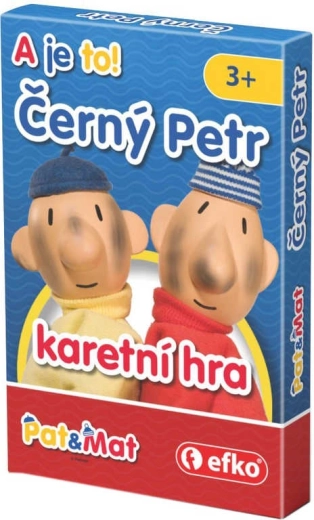 Gra karciana Czarny Piotruś Pat i Mat EFKO