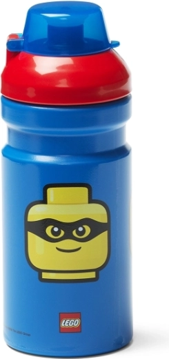 Lego Iconic dziecięca butelka na napoje czerwono-niebieska 390 ml