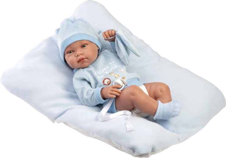 Llorens New Born chłopczyk – realistyczna lalka niemowlę 43 cm