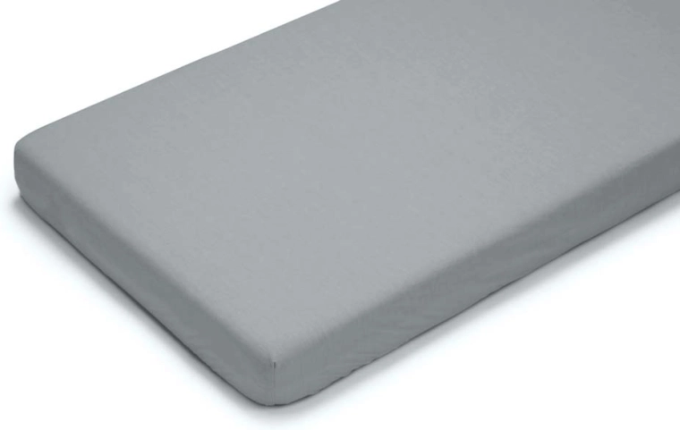 Petite&Mars elastyczne prześcieradło jersey Soft Dream 120 × 60 cm szare