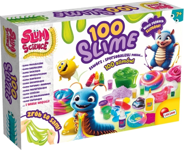 Slumi Science zestaw do wykonania 100 slime’ów