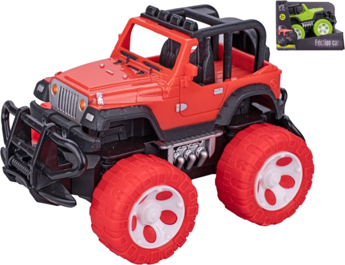 Samochód terenowy na napęd cierny 13 cm